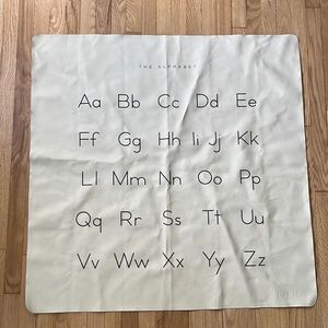 Gather leather Alphabet Playmat